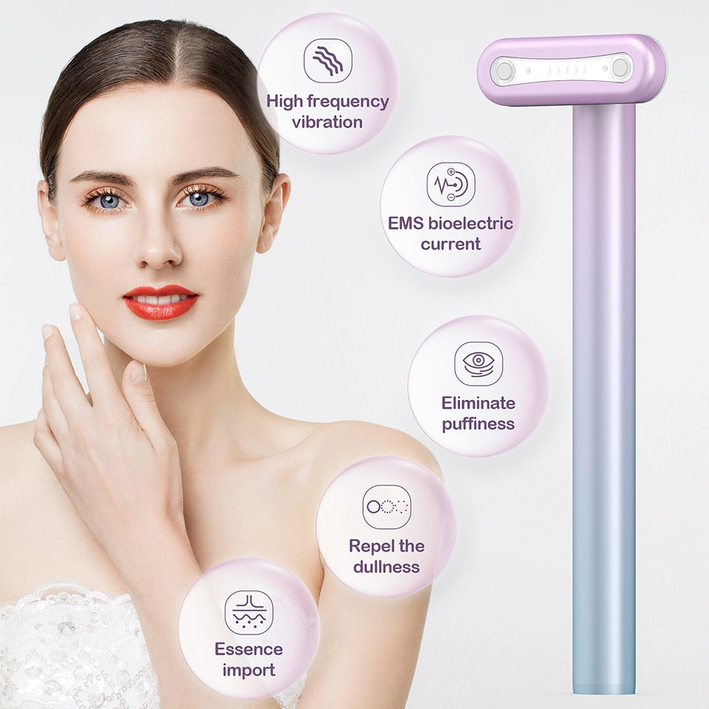 Smart Wand LED Eye Massager and Dark Circle Removal